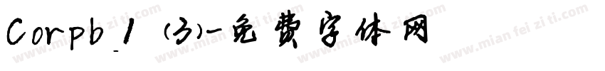 Corpb_1 (3)字体转换